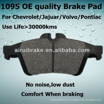 D1095 Pastilla de freno para Pontiac Solstice 2006-2010 R Autopartes